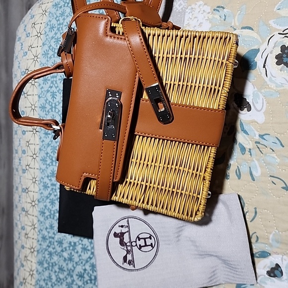 Small wicker purse - Picture 2 of 10